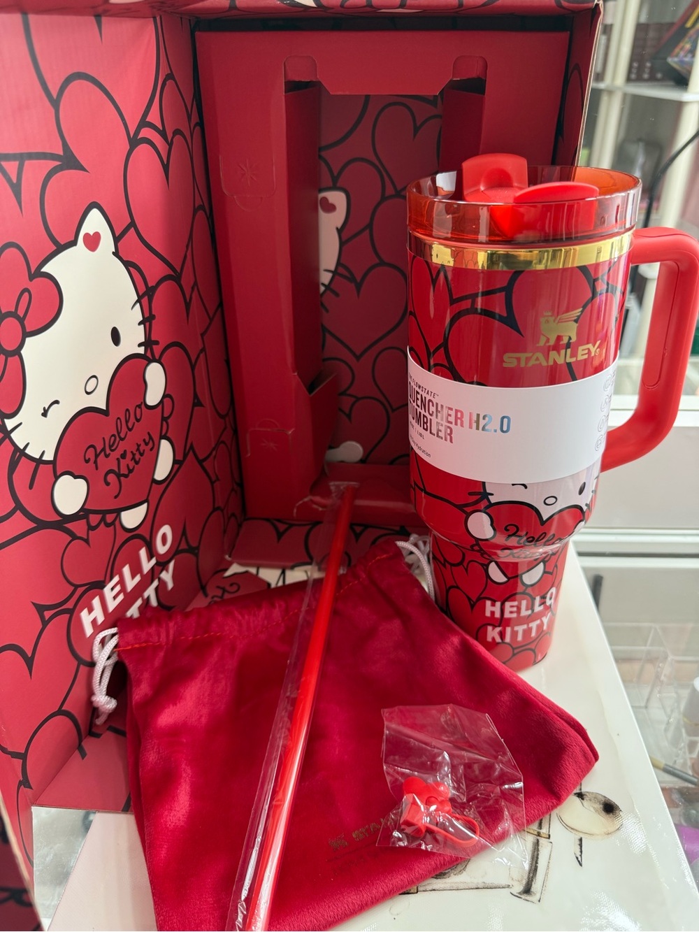 Stanley x Hello Kitty Red Tumbler 40oz